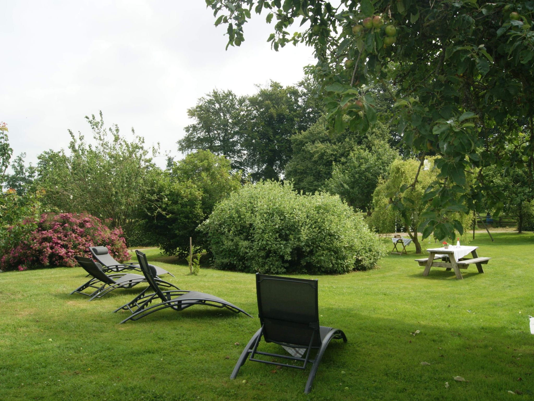 Charmante normannische Ferienwohnung les chataigniers 3 Zimmer-Binnen