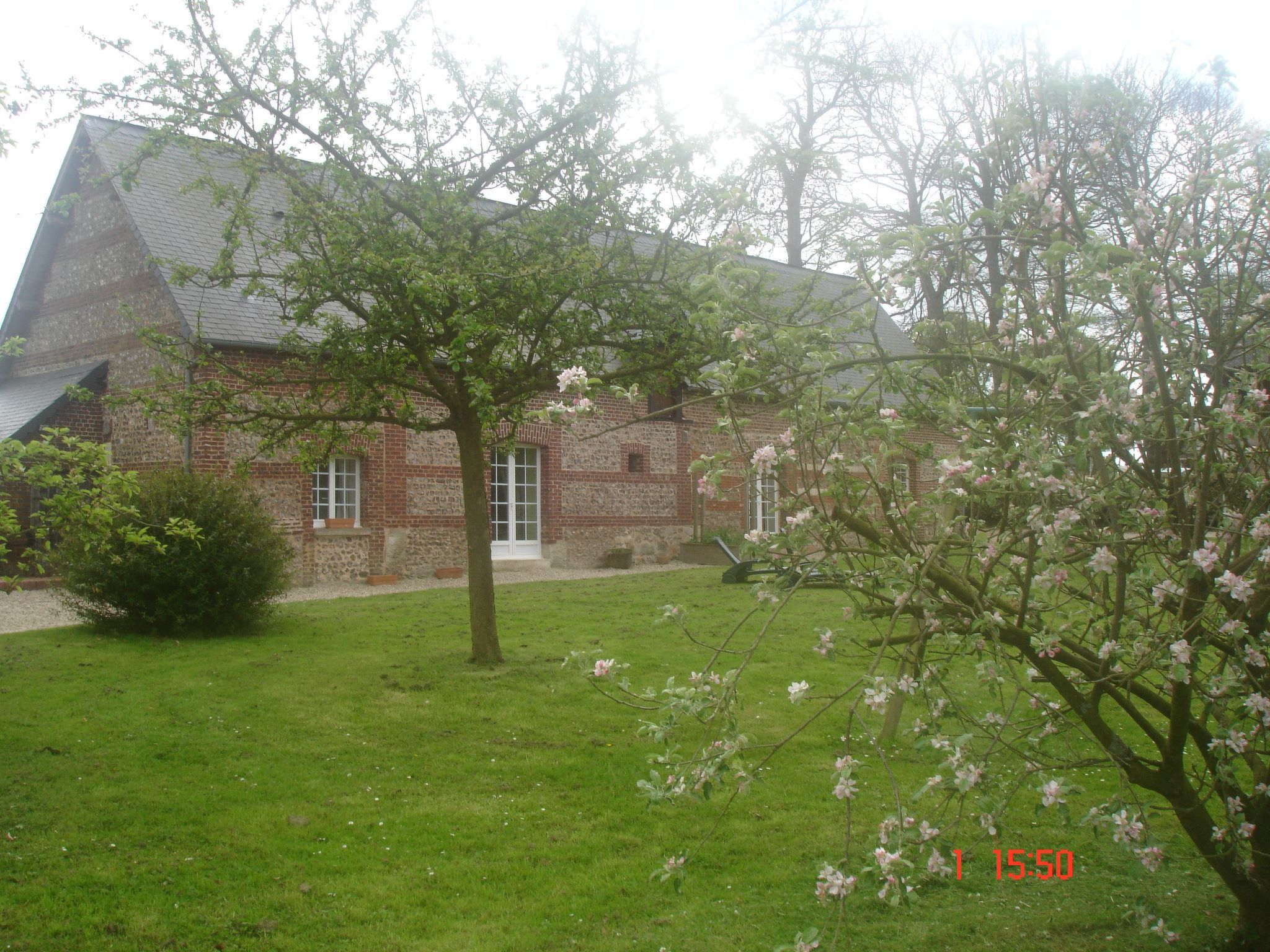 Charmante normannische Ferienwohnung les chataigniers 3 Zimmer-Binnen