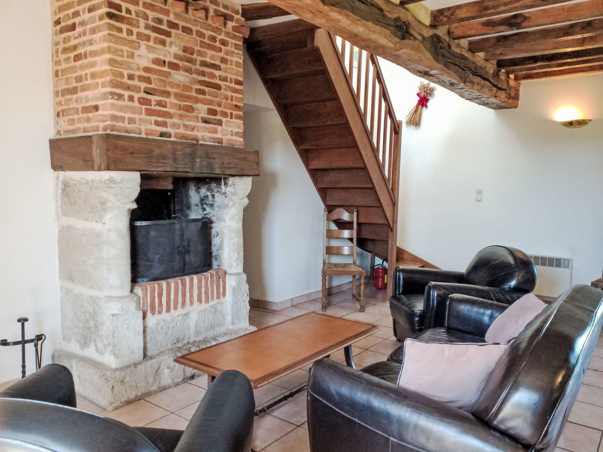 Charmante normannische Ferienwohnung les chataigniers 3 Zimmer - Binnen