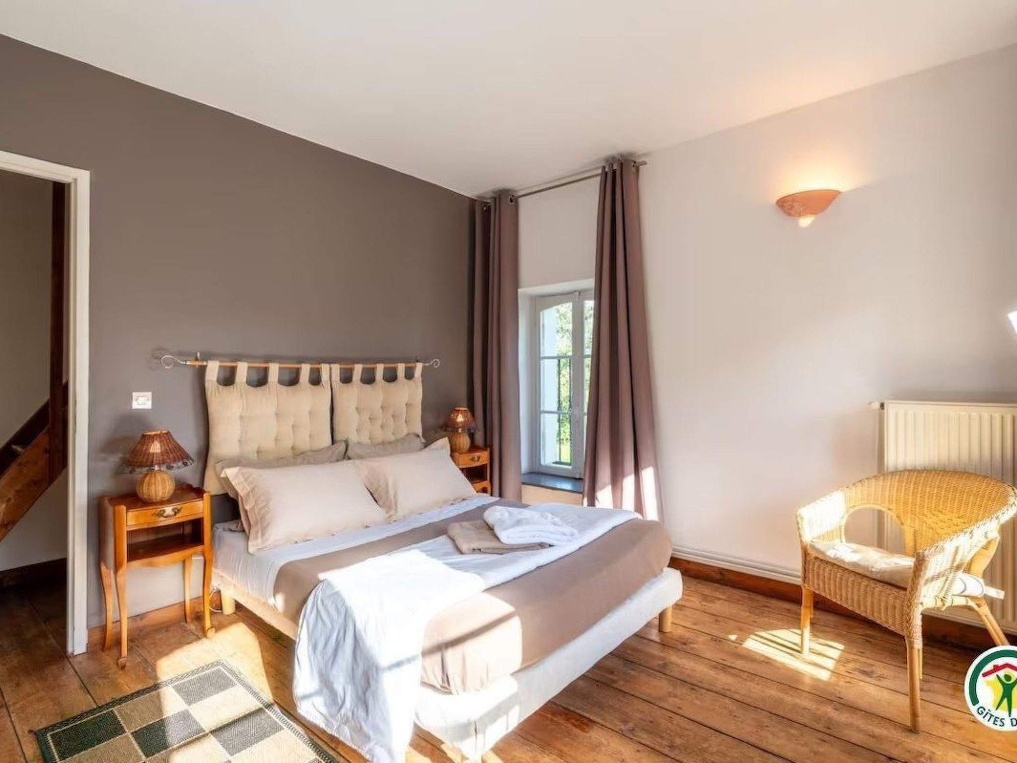 Charmante normannische Ferienwohnung Les chataigniers 2 Zimmer-Binnen