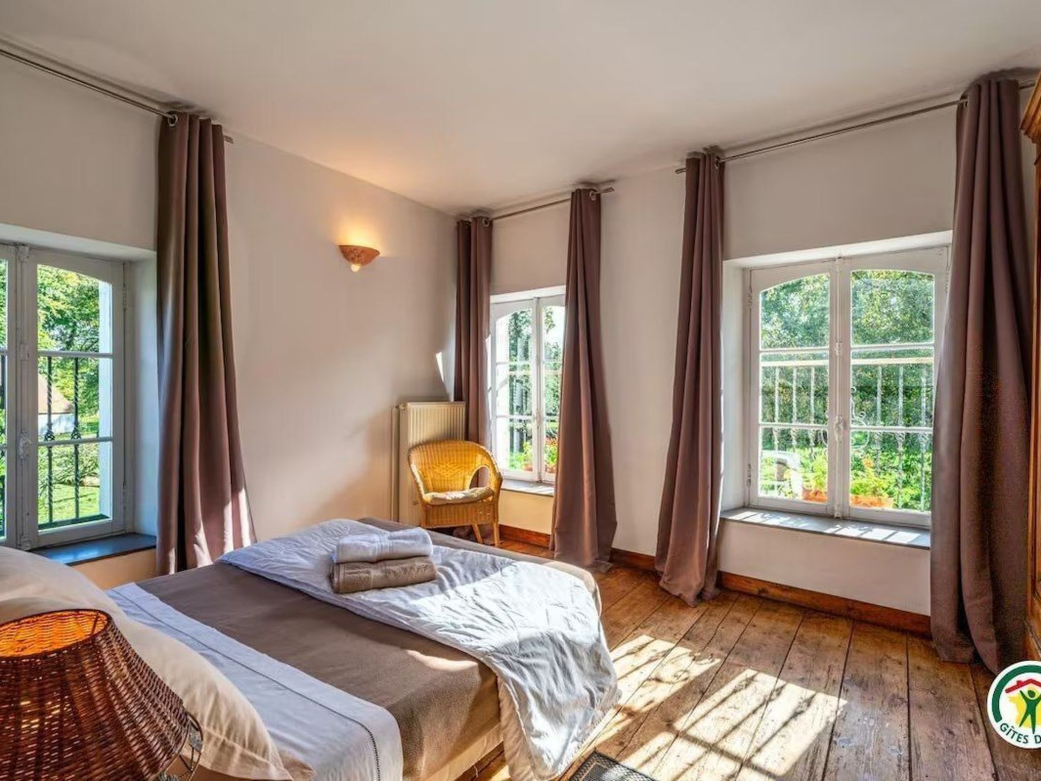 Charmante normannische Ferienwohnung Les chataigniers 2 Zimmer-Binnen