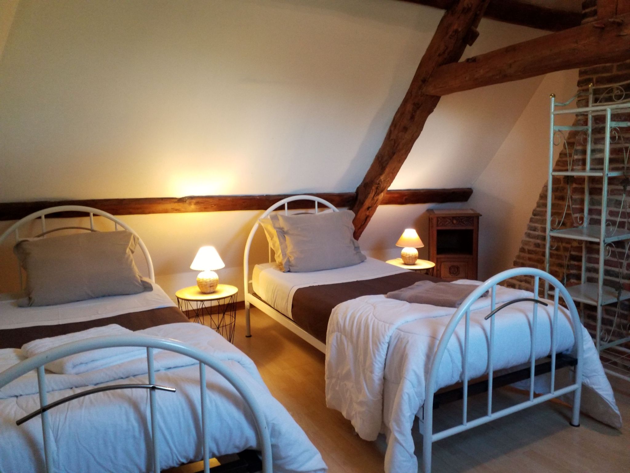 Charmante normannische Ferienwohnung Les chataigniers 2 Zimmer-Binnen