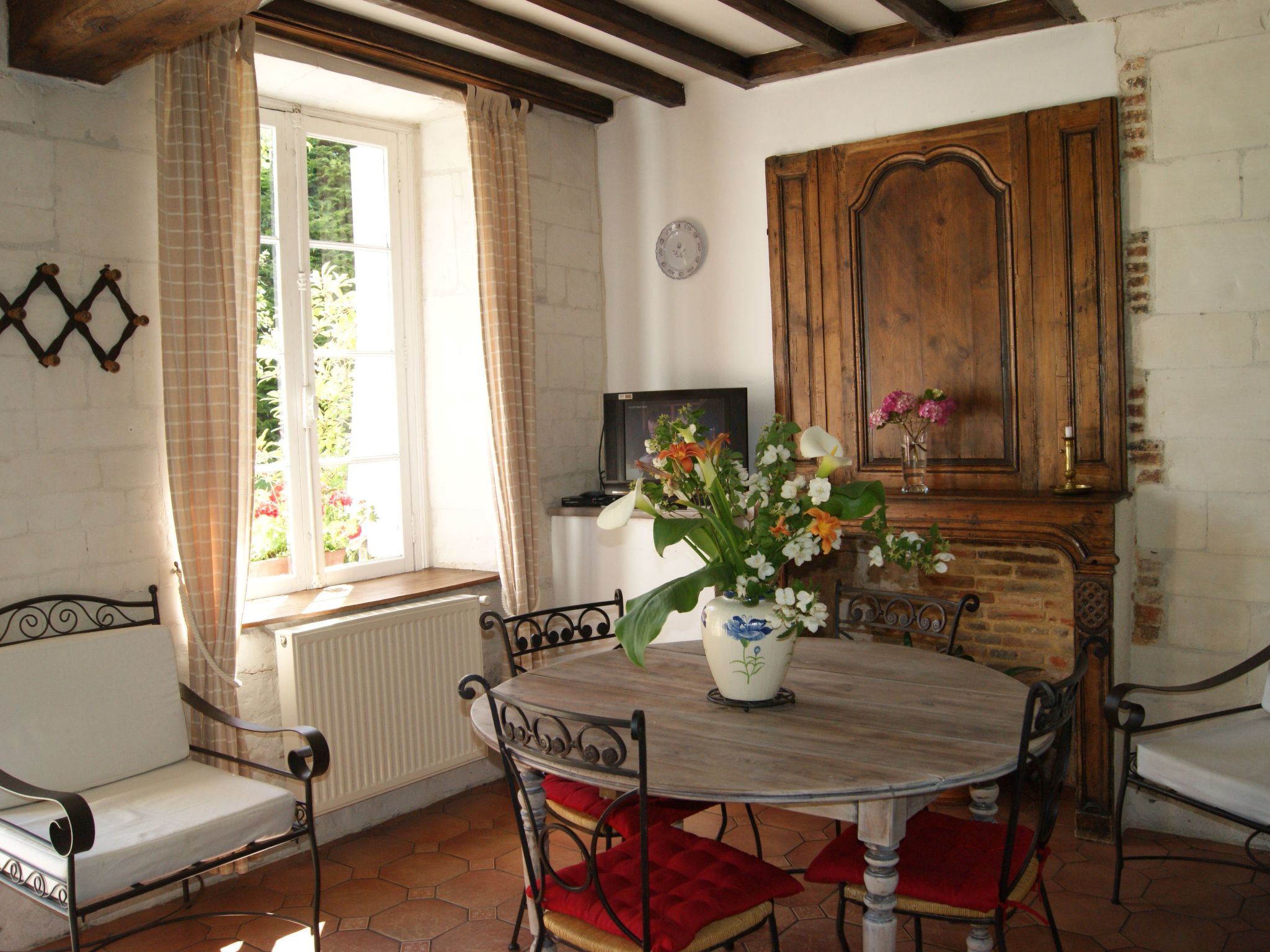 Charmante normannische Ferienwohnung Les chataigniers 2 Zimmer-Binnen