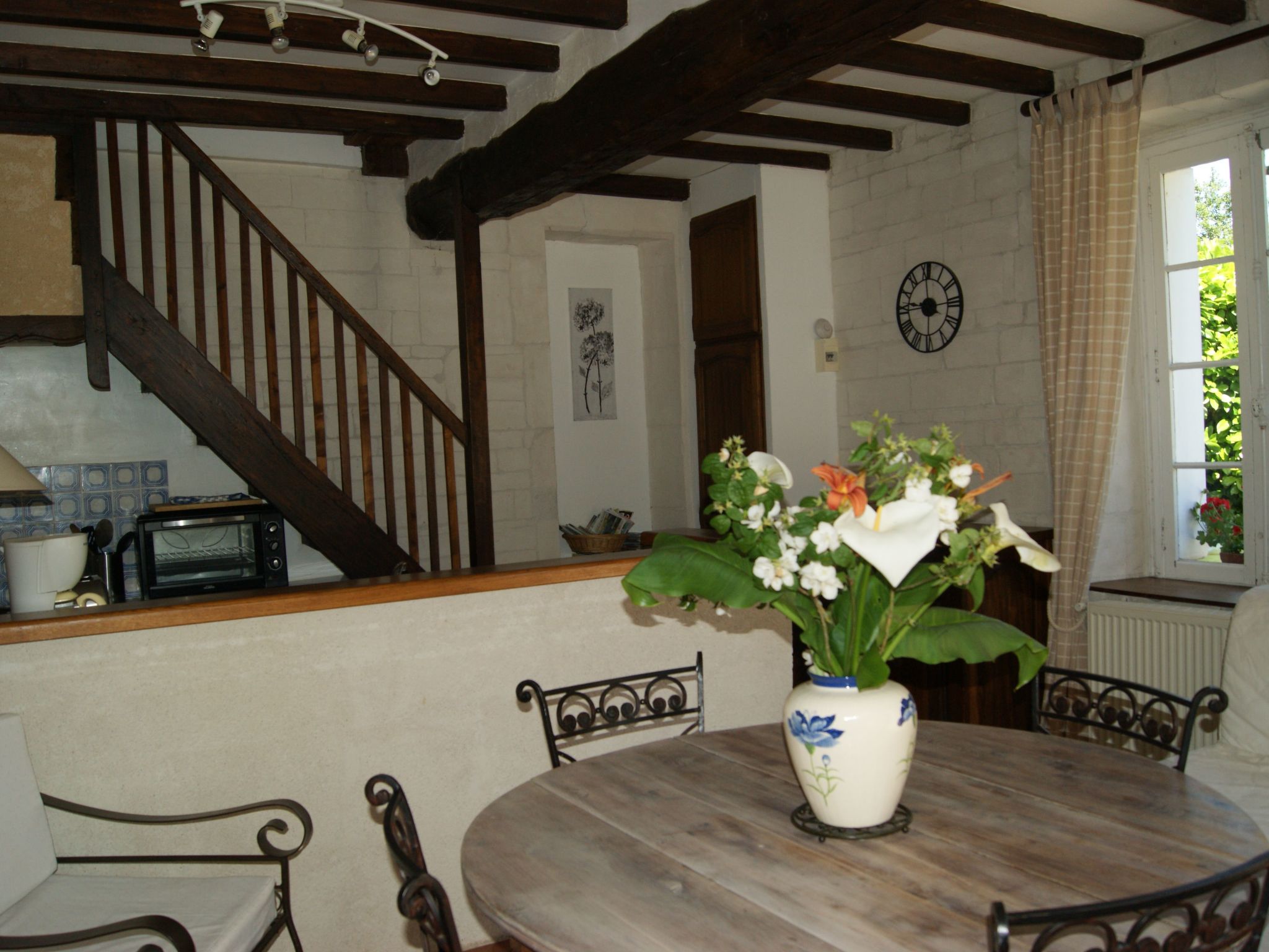 Charmante normannische Ferienwohnung Les chataigniers 2 Zimmer-Binnen