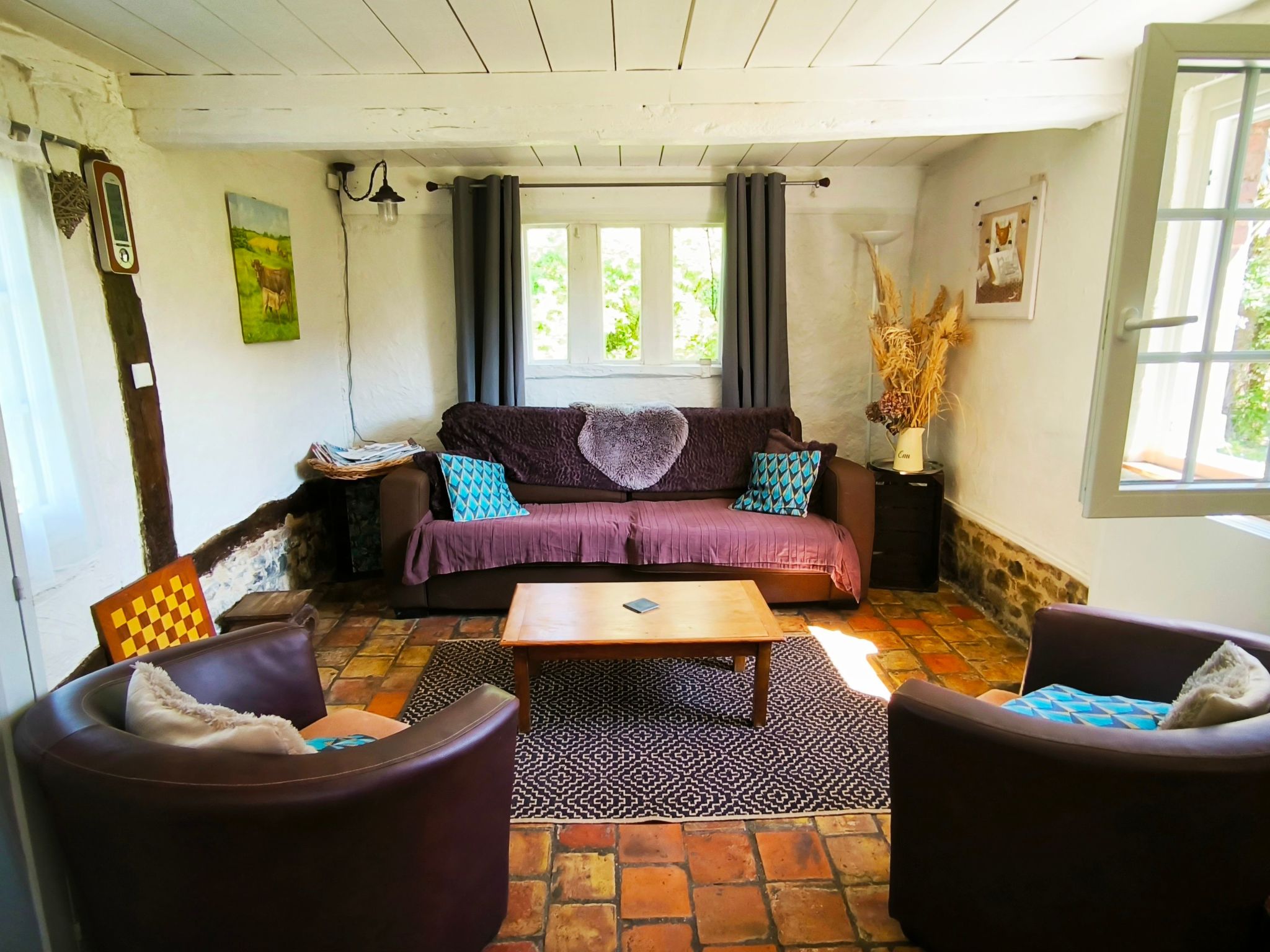 Fachwerkhaus "La Longère" Escapade Normande-Binnen