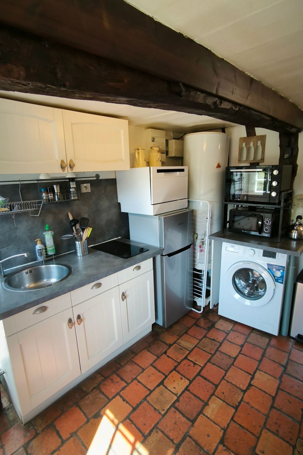 Fachwerkhaus "La Longère" Escapade Normande-Binnen