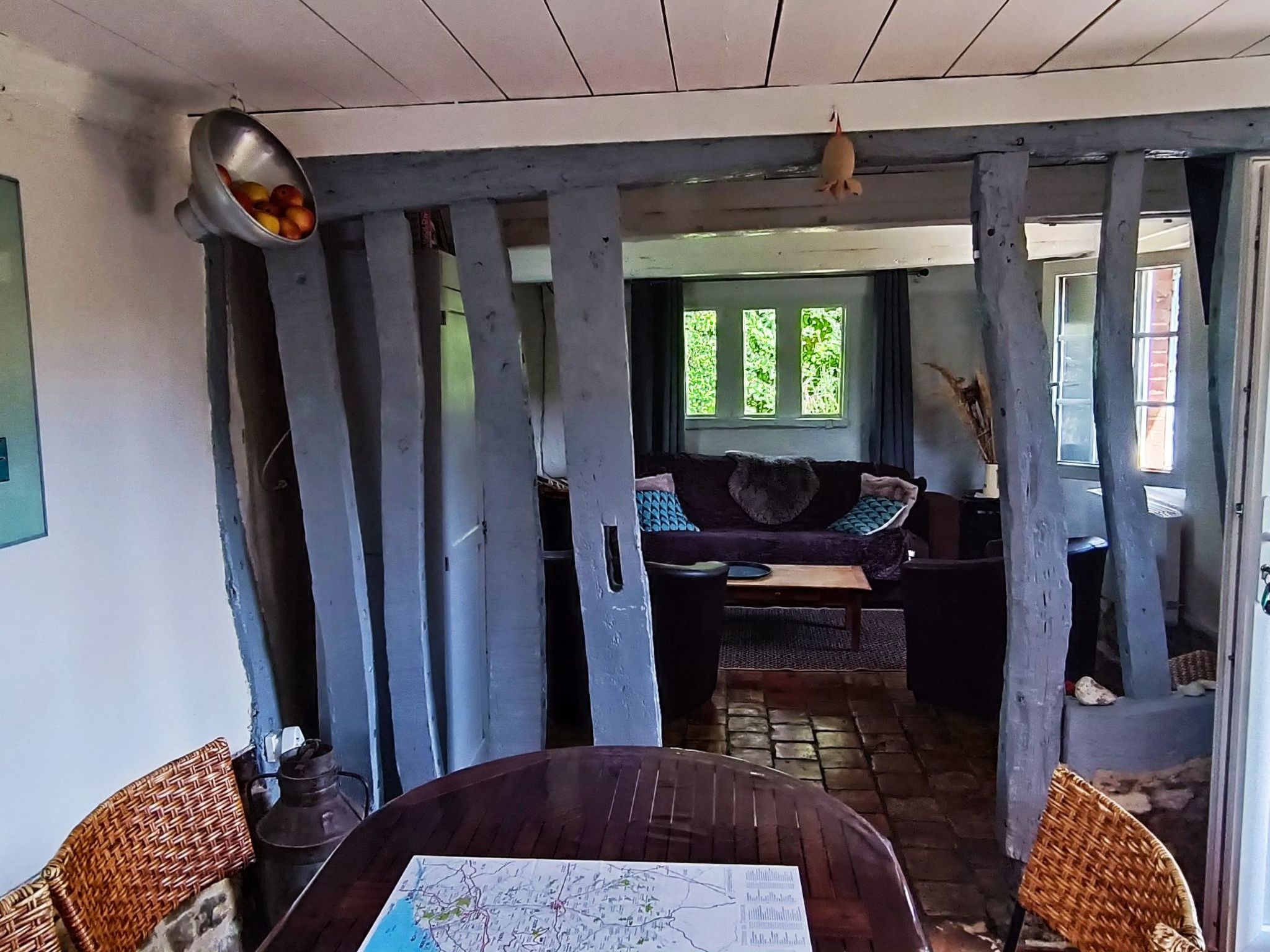 Fachwerkhaus "La Longère" Escapade Normande-Binnen