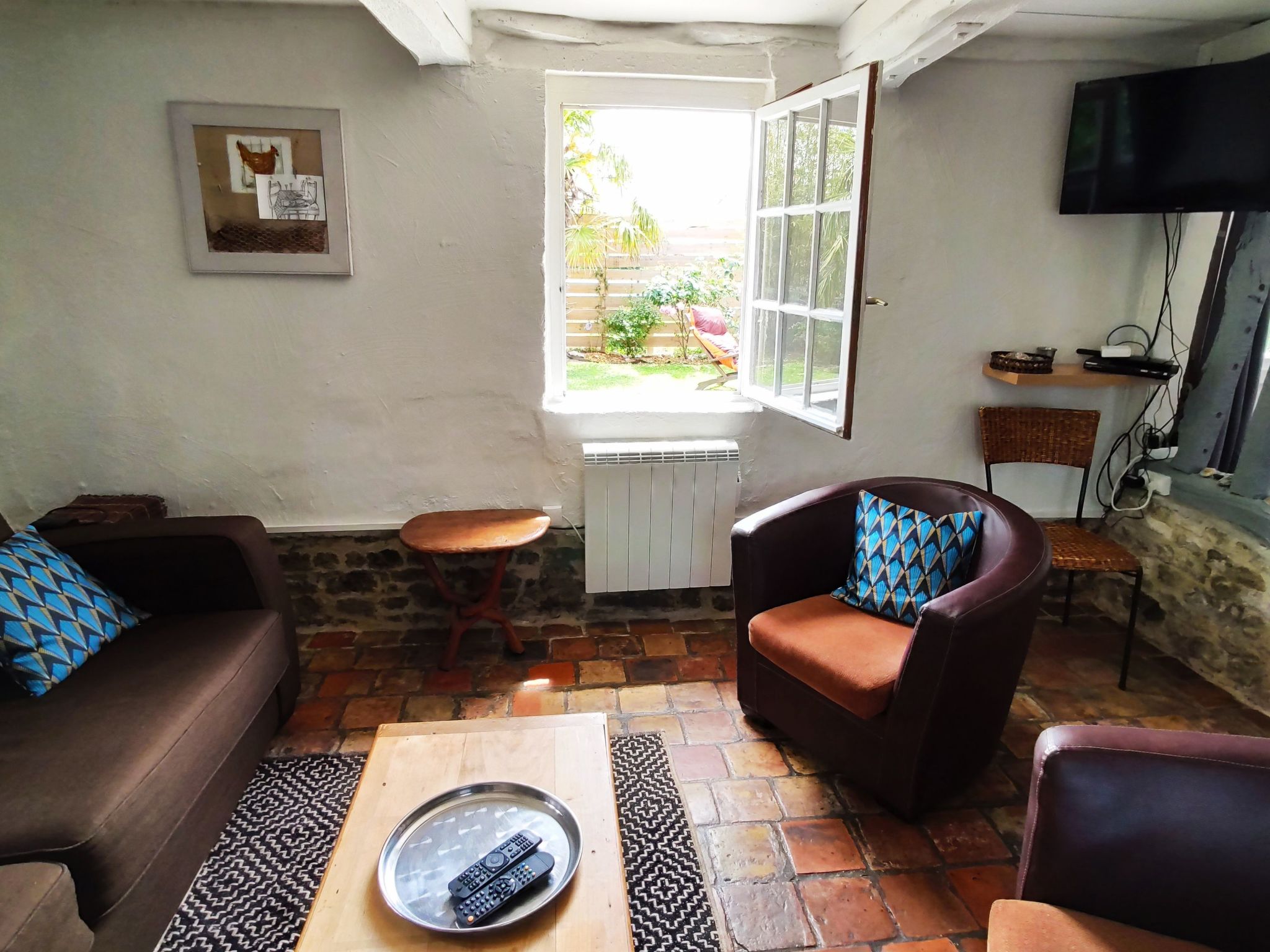 Fachwerkhaus "La Longère" Escapade Normande-Binnen