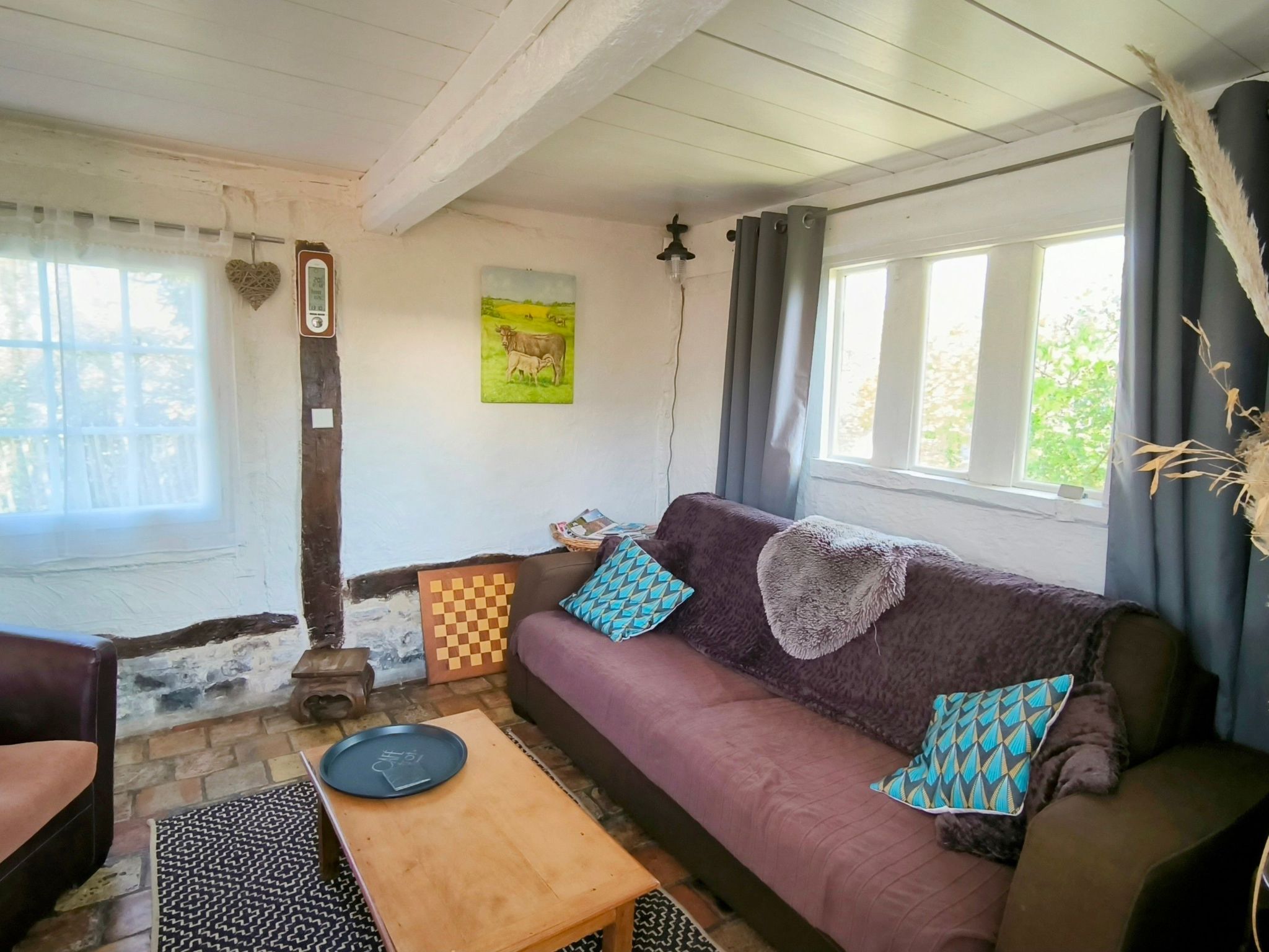 Fachwerkhaus "La Longère" Escapade Normande-Binnen