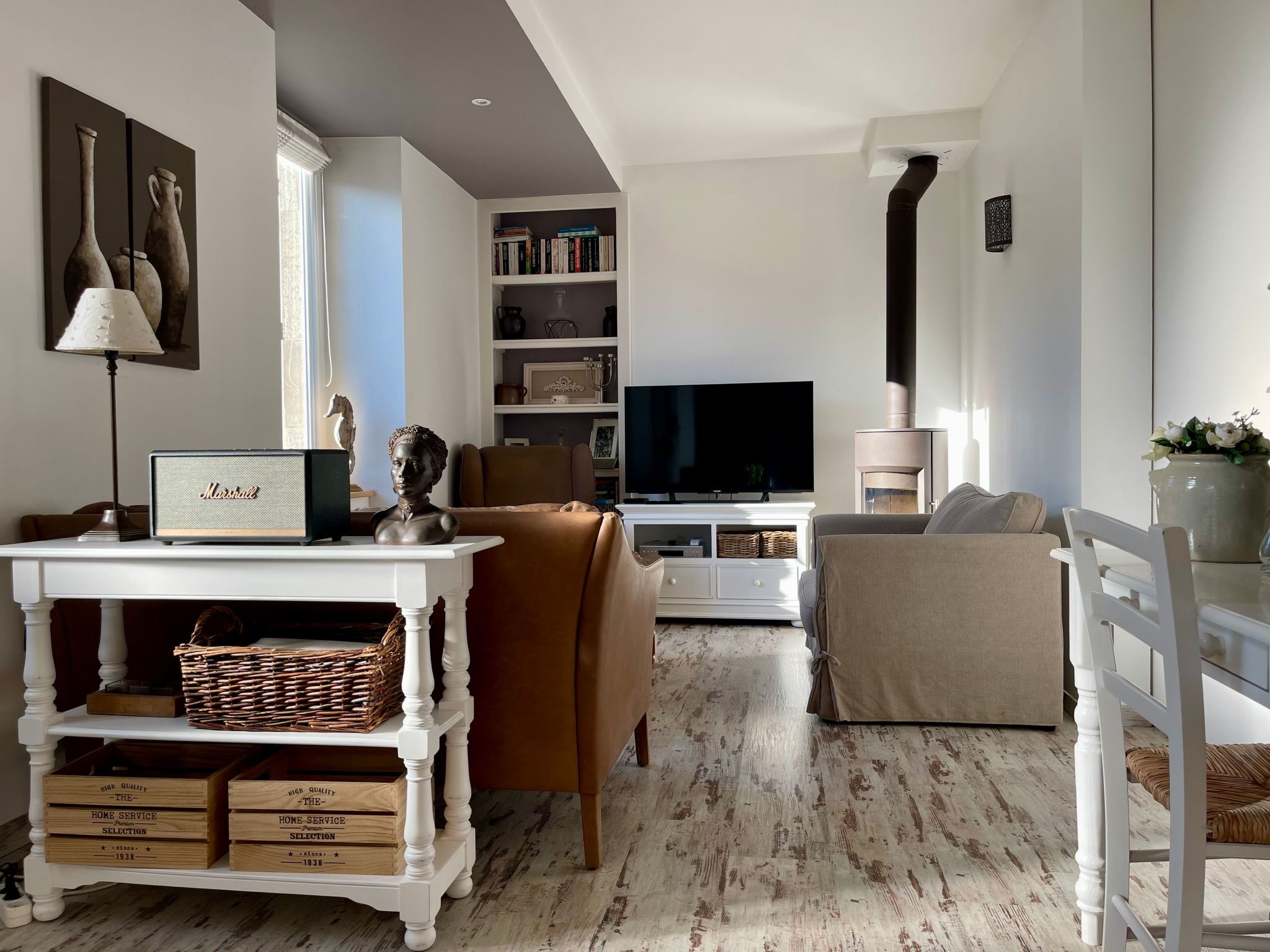 Charmantes Steinhaus in der Nähe des Meeres-Inside