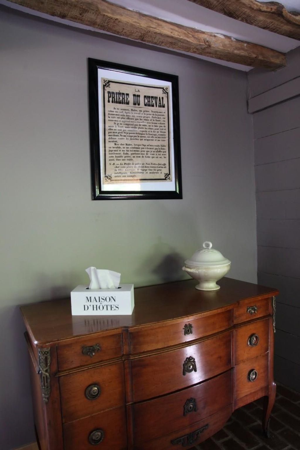 "L'Etable d'Emile" (Stall von Emile)-Inside