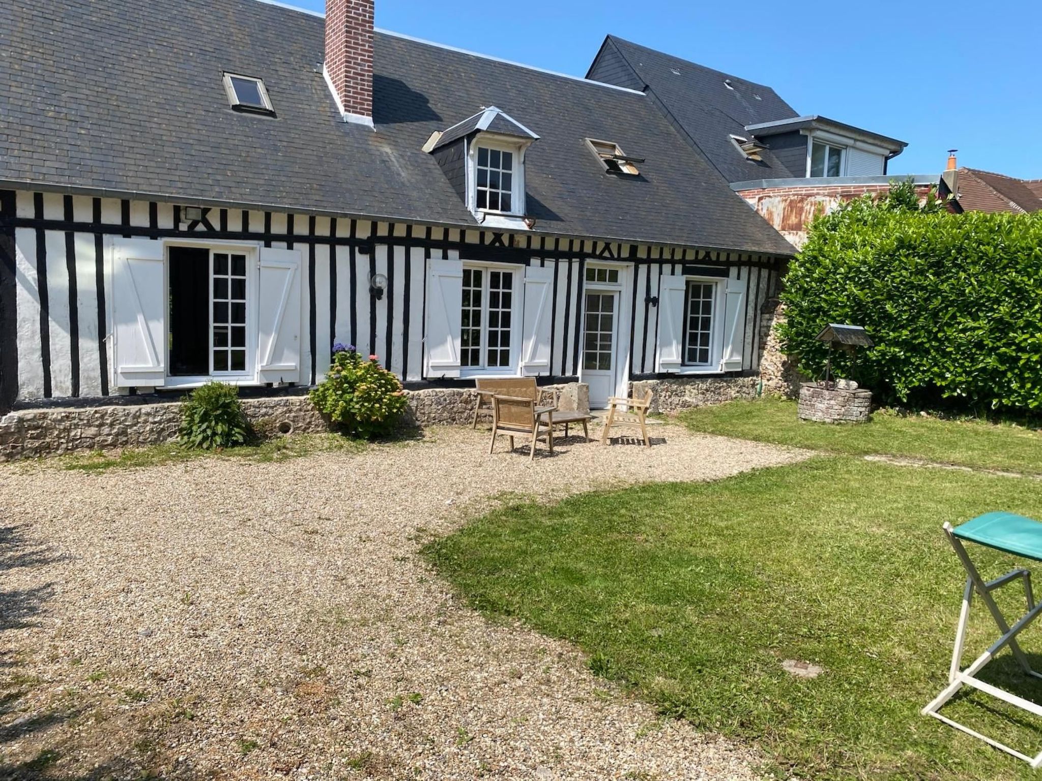 L'épic'cri, normannisches Haus an der Küste - Buiten