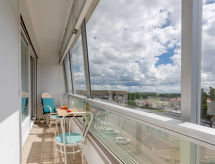 Studio Les Marinas: knus verblijf op 50 meter van het strand in Courseulles - thumbnail 5