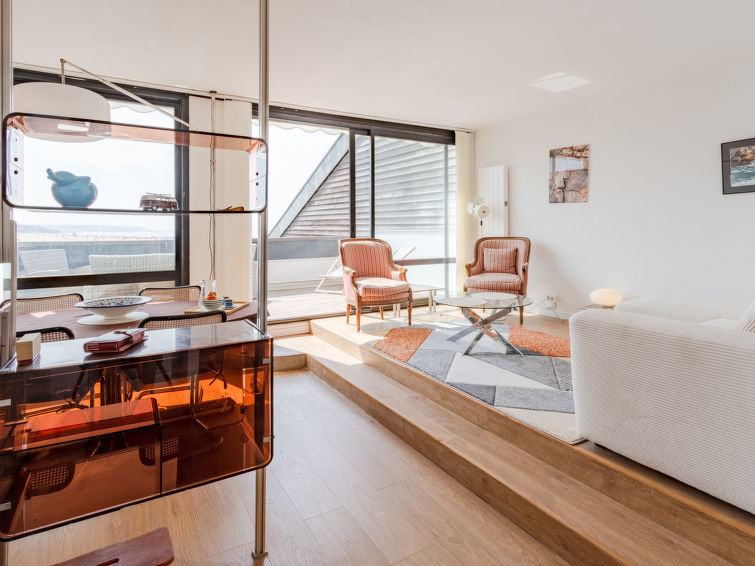 2-persoons appartement met zeezicht in Deauville-Trouville in Deauville-Trouville
