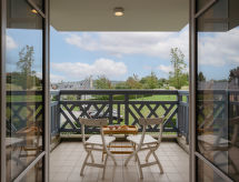 Licht appartement op 750m van strand en golf in Deauville-Trouville - thumbnail 1