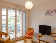 Licht appartement op 750m van strand en golf in Deauville-Trouville - thumbnail 6