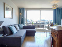 Licht appartement op 500m van zee en strand in Deauville - thumbnail 4
