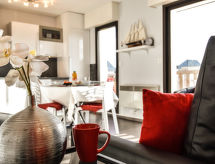 Appartement Baccara: Centraal Deauville, 450m van Strand & Golf - thumbnail 2