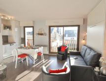 Appartement Baccara: Centraal Deauville, 450m van Strand & Golf - thumbnail 3