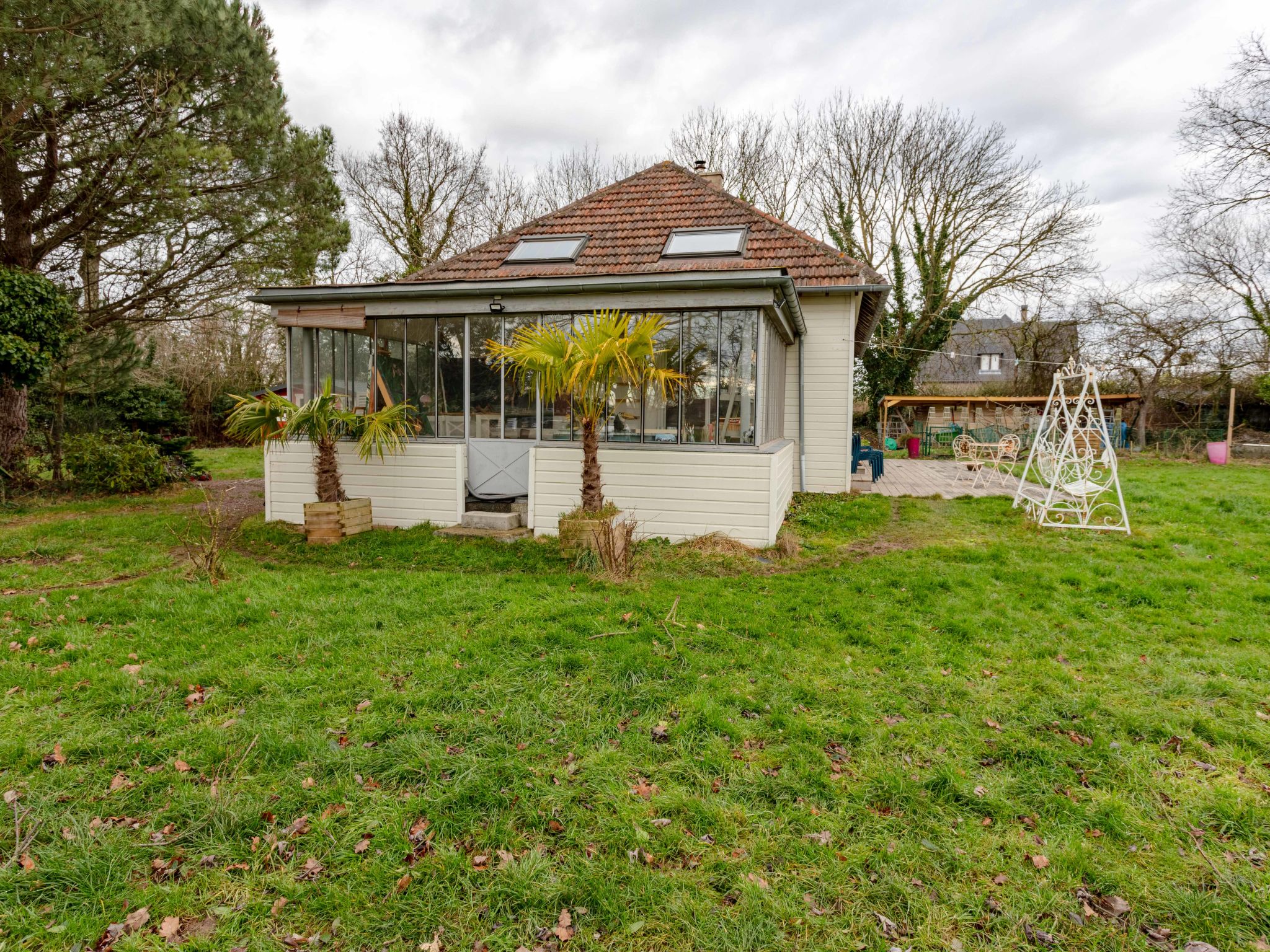 La maison du cavalier bleu-Outside