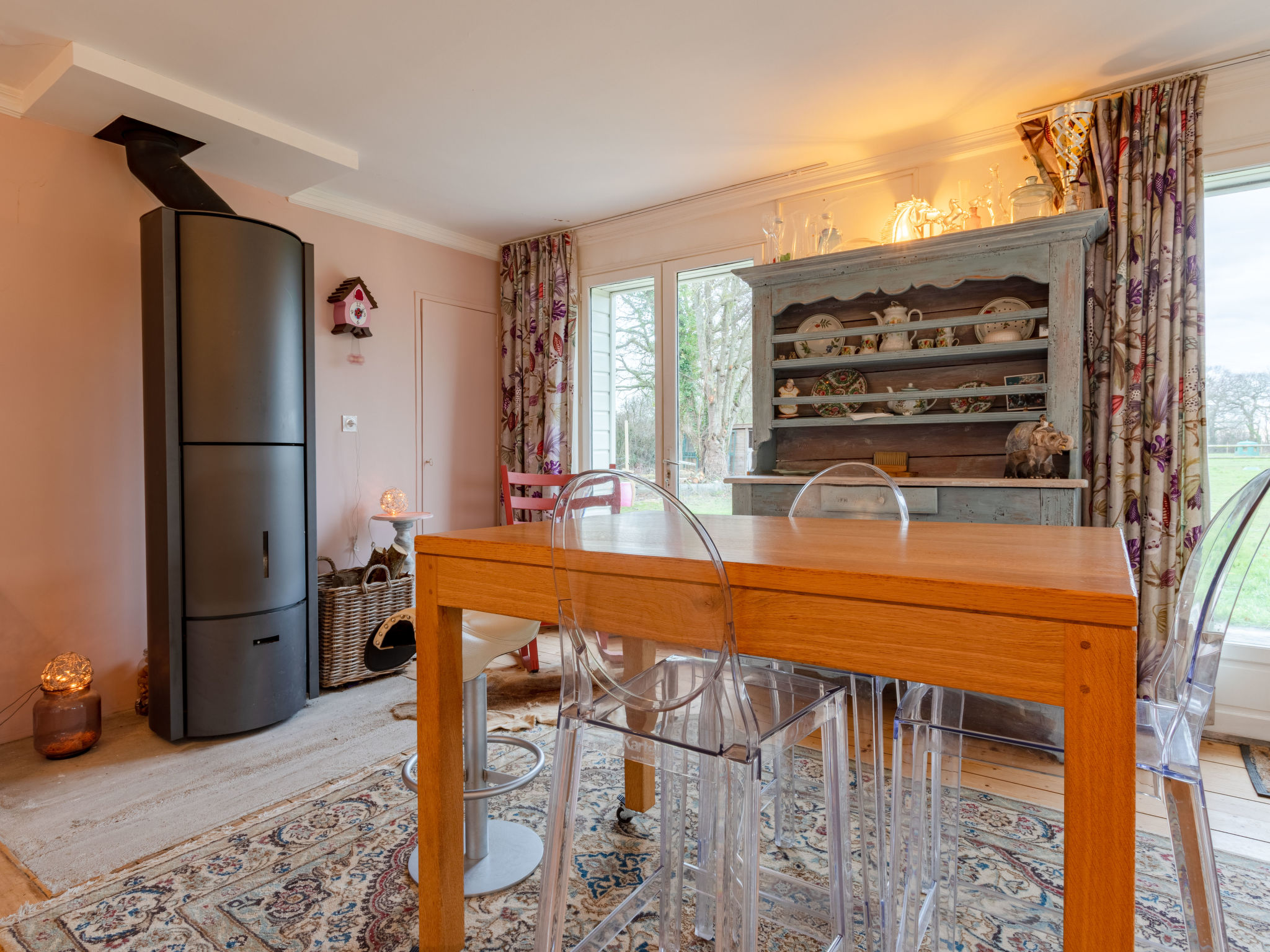 La maison du cavalier bleu-Inside