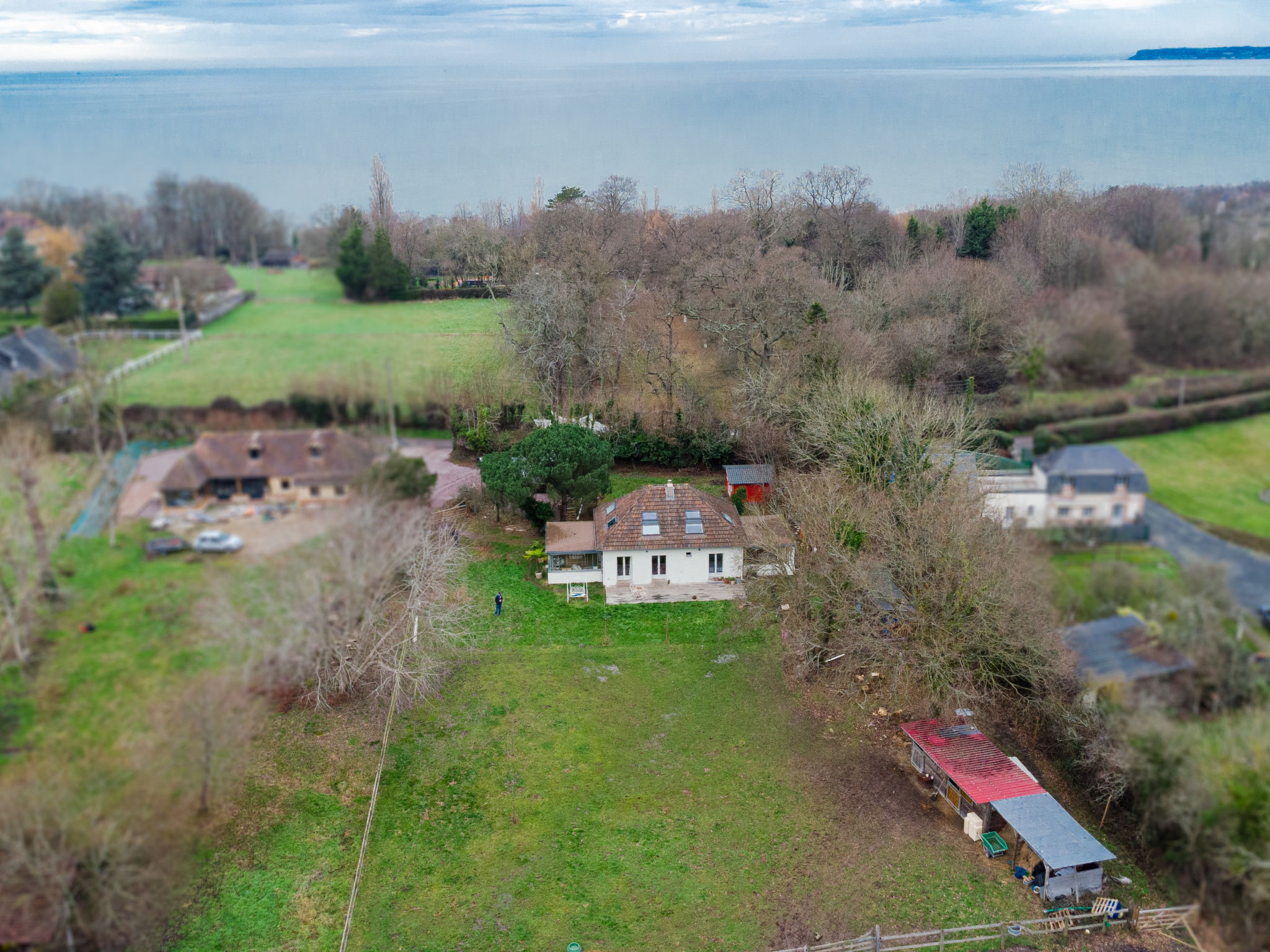 La maison du cavalier bleu-Outside