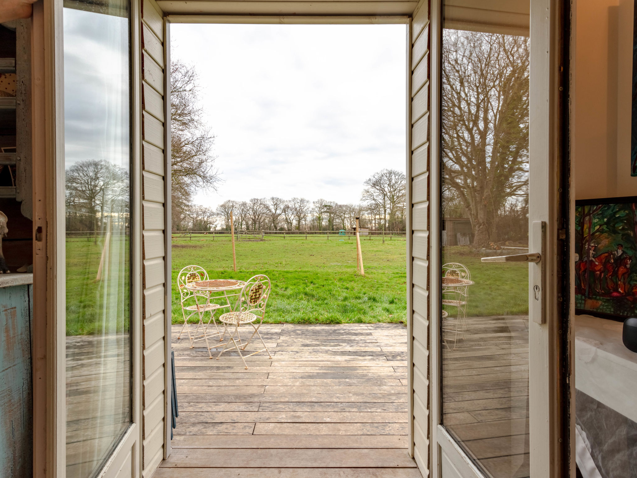 La maison du cavalier bleu-Outside