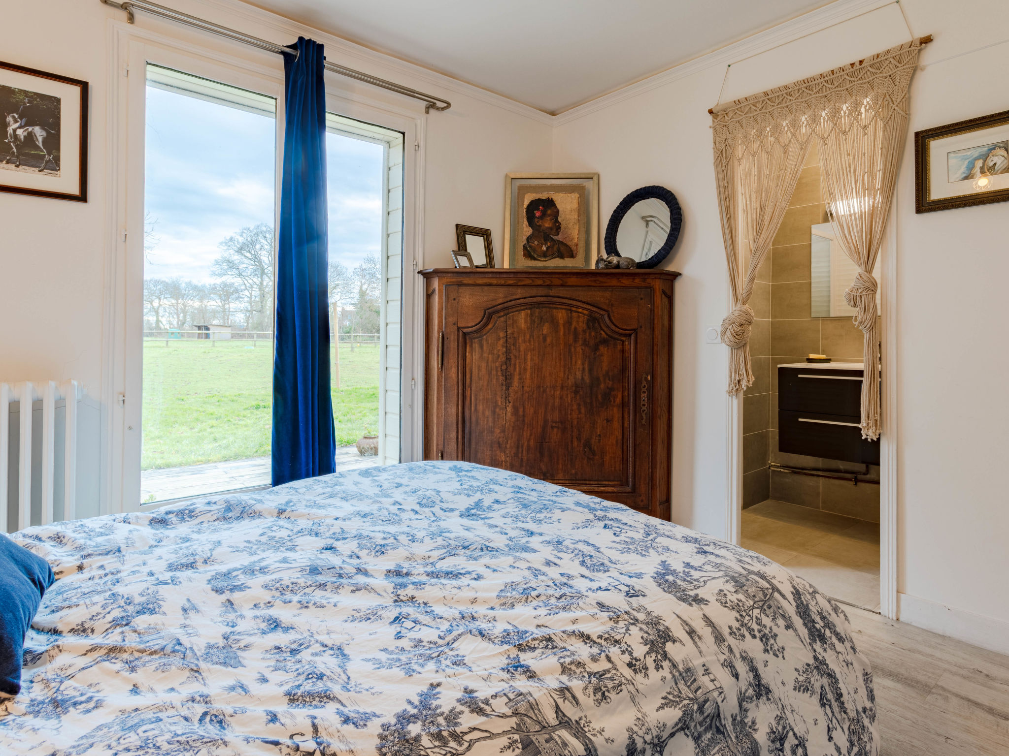 La maison du cavalier bleu-Inside