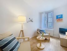 Carnot: stijlvol appartement op 140m van het strand van Trouville - thumbnail 2