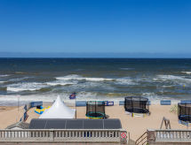 Luxe appartement met zeezicht in Cabourg, op 50 meter van het strand - thumbnail 2