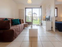 Le Vert Clos: sfeervol appartement op 15 meter van zee in Villers-sur-Mer - thumbnail 3