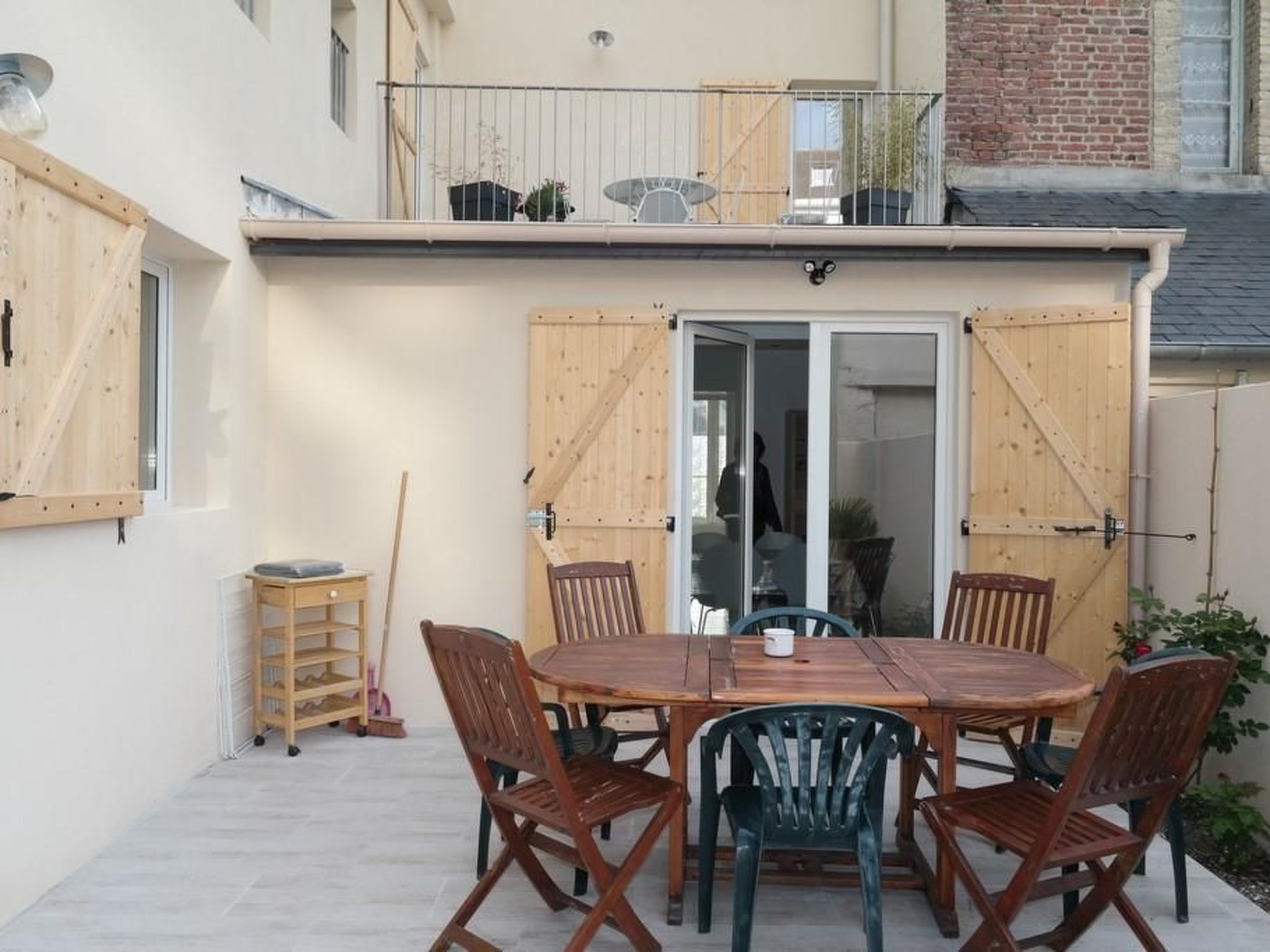 Wohnung "Les Muguets" mit Garten und Grillplatz-Binnen