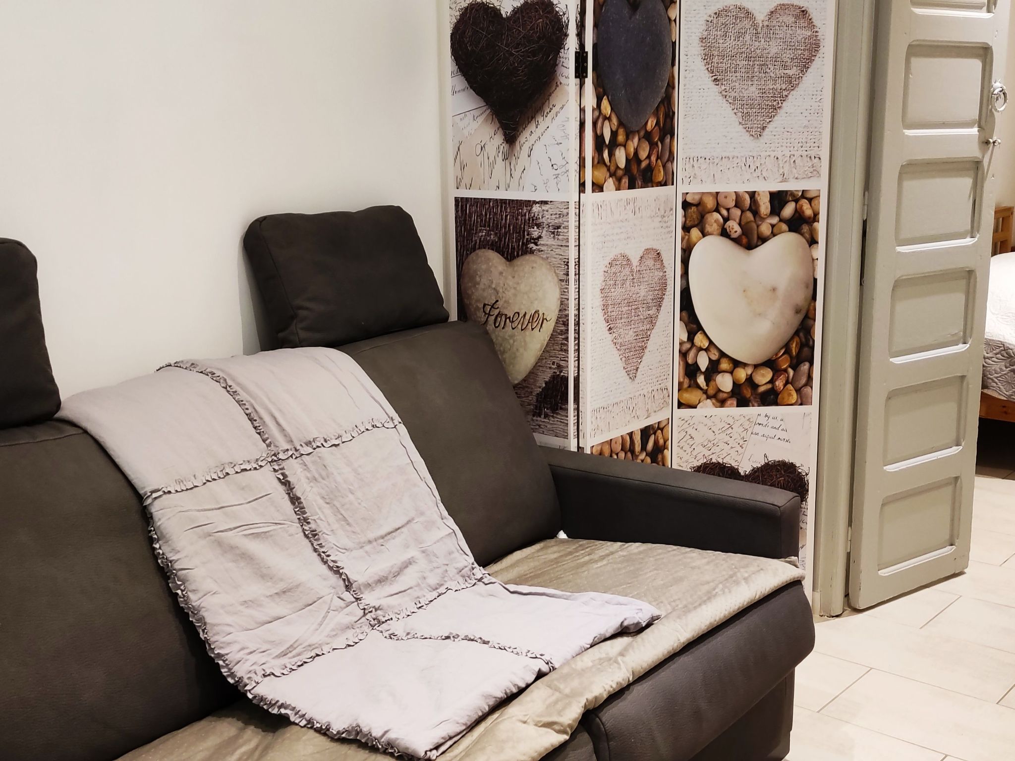 Wohnung "Les Muguets" mit Garten und Grillplatz-Binnen