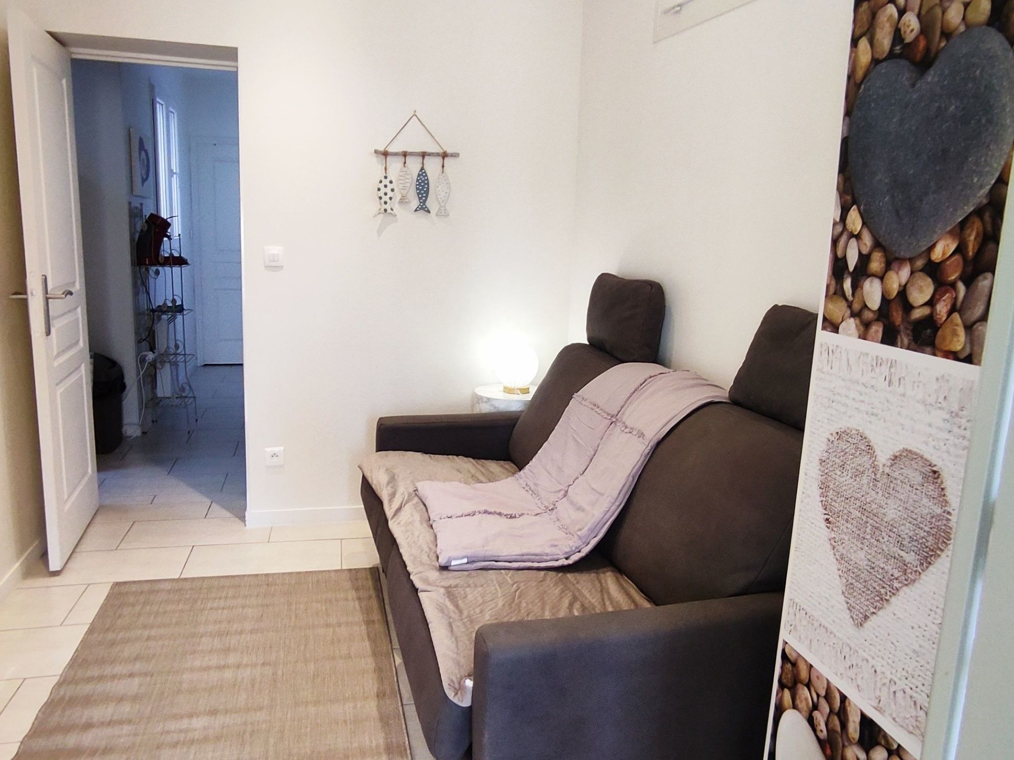 Wohnung "Les Muguets" mit Garten und Grillplatz-Binnen