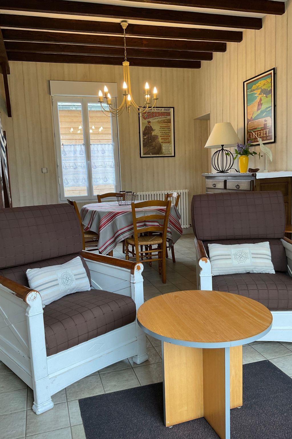 "Les flots bleus" (Die blauen Strände)-Dedans