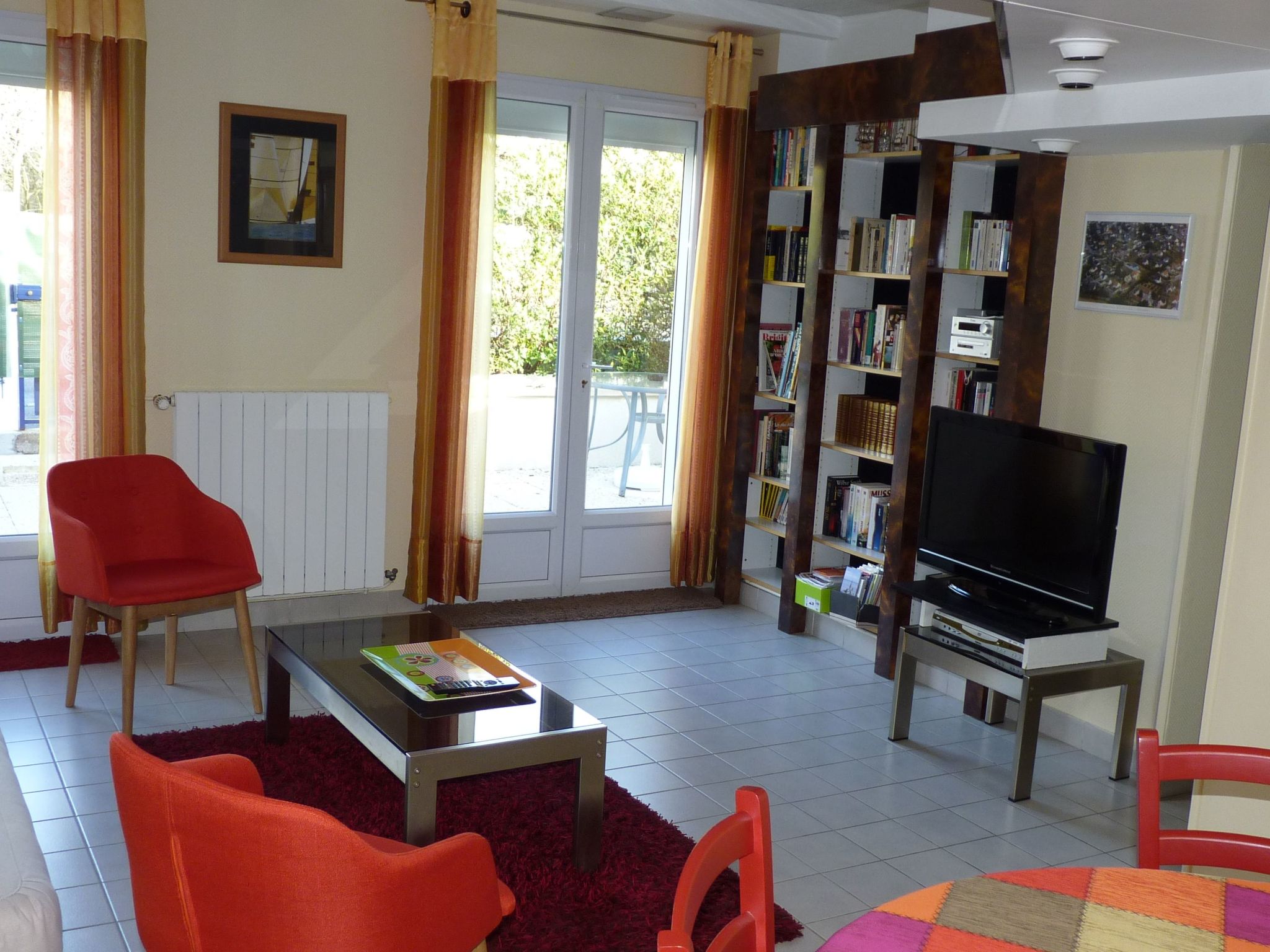 Wohnung "Le Caducée" mit Terrasse-Drinnen