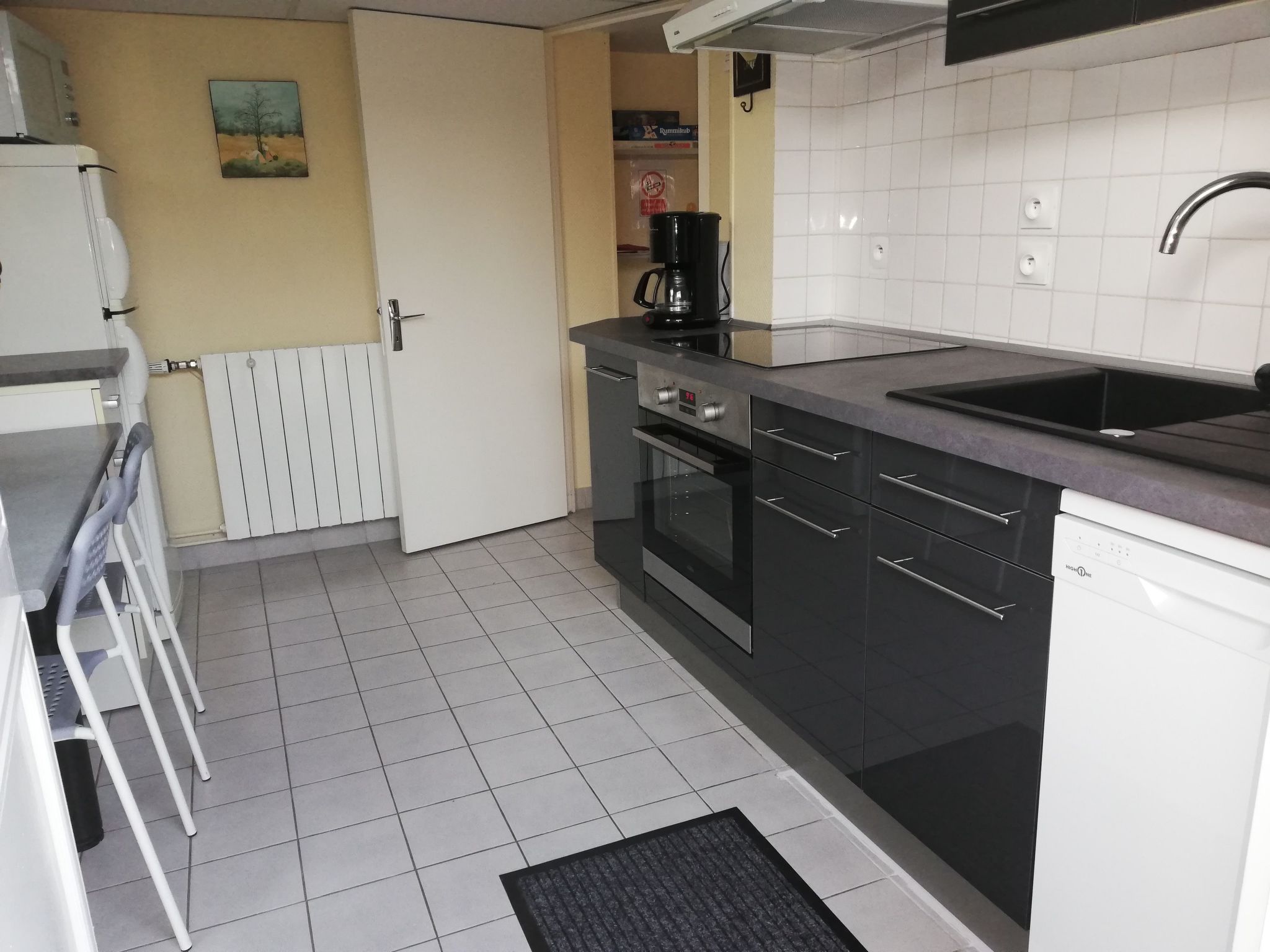 Wohnung "Le Caducée" mit Terrasse-Drinnen