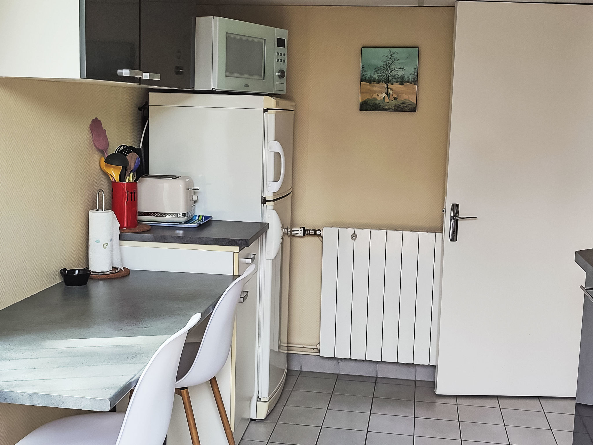 Wohnung "Le Caducée" mit Terrasse - Binnen