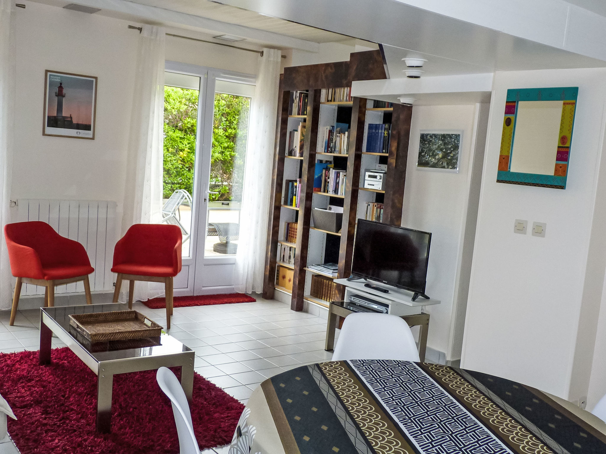 Wohnung "Le Caducée" mit Terrasse - Binnen
