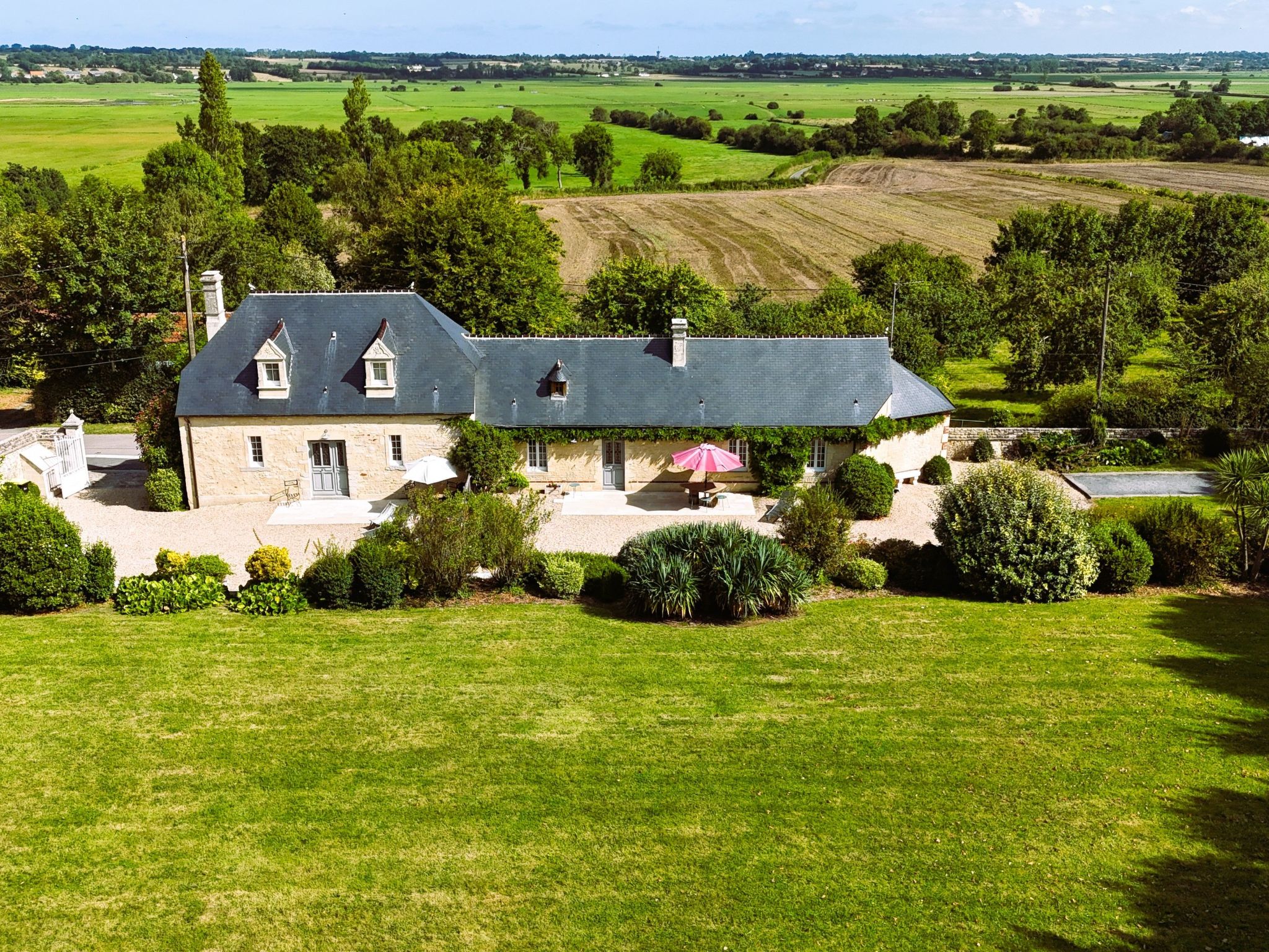 Le domaine des roseraies, Unterkunft Maupassant-Binnen