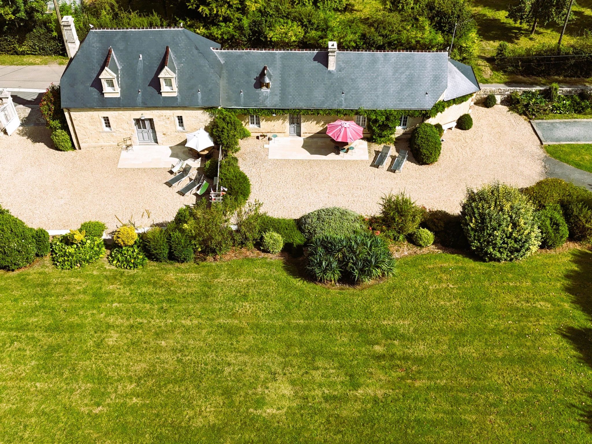 Le domaine des roseraies, Unterkunft Maupassant-Binnen