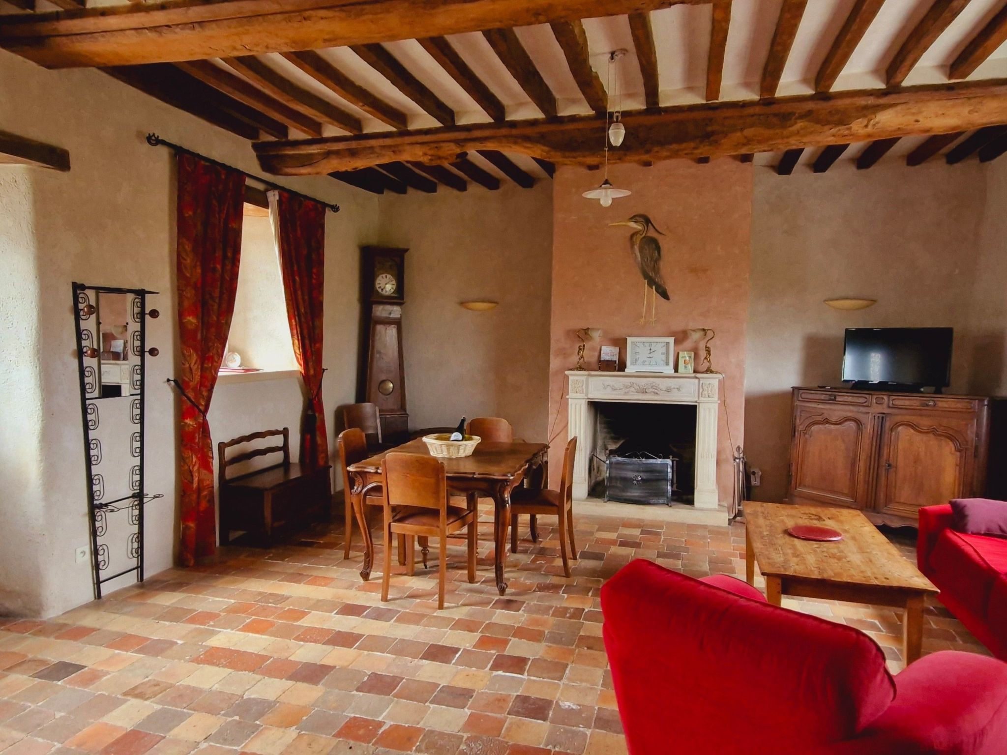 Le domaine des roseraies, Unterkunft Flaubert-Binnen