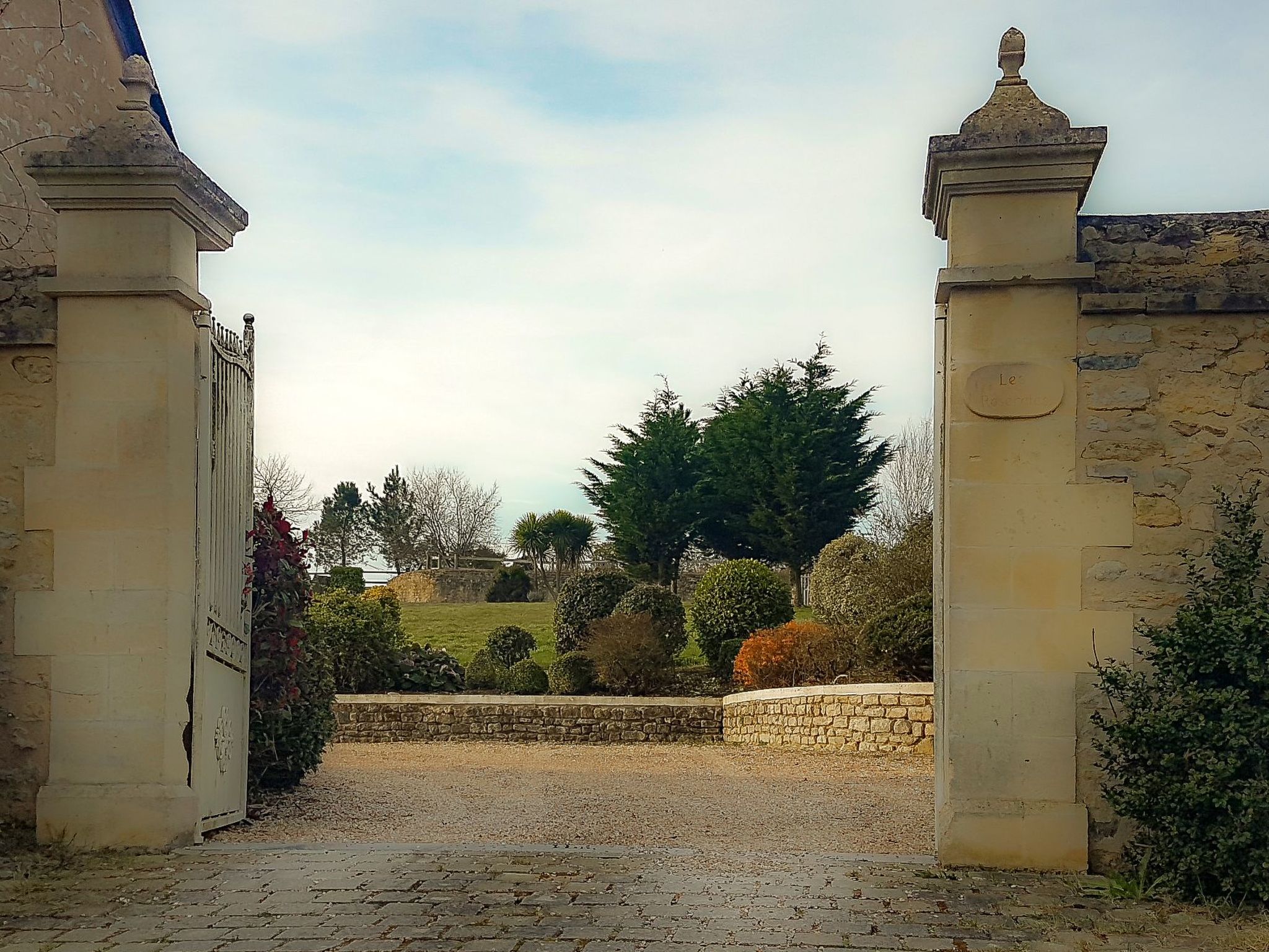 Le domaine des roseraies, Unterkunft Flaubert-Binnen