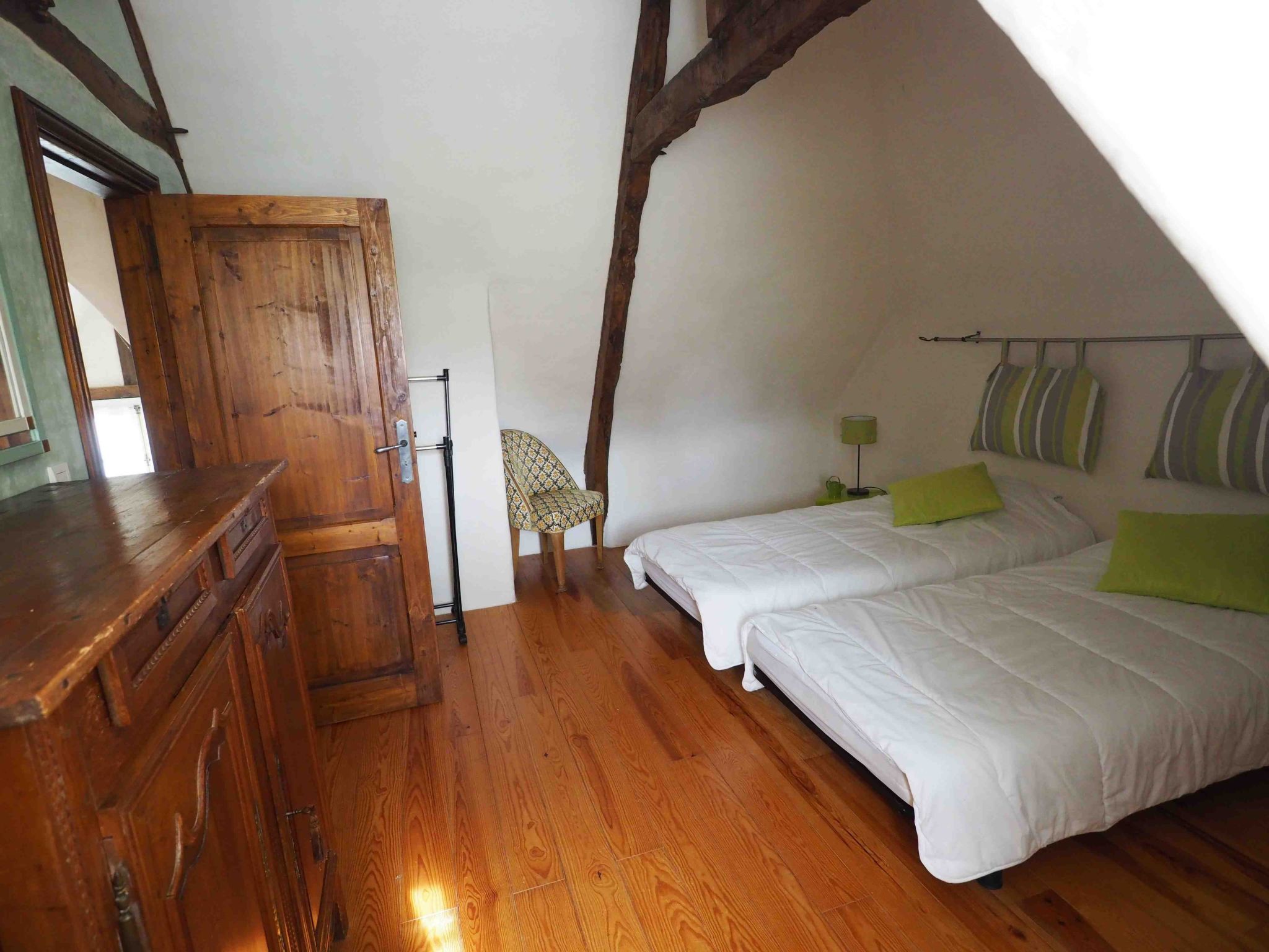 Le domaine des roseraies, gîte les roseraies-Binnen