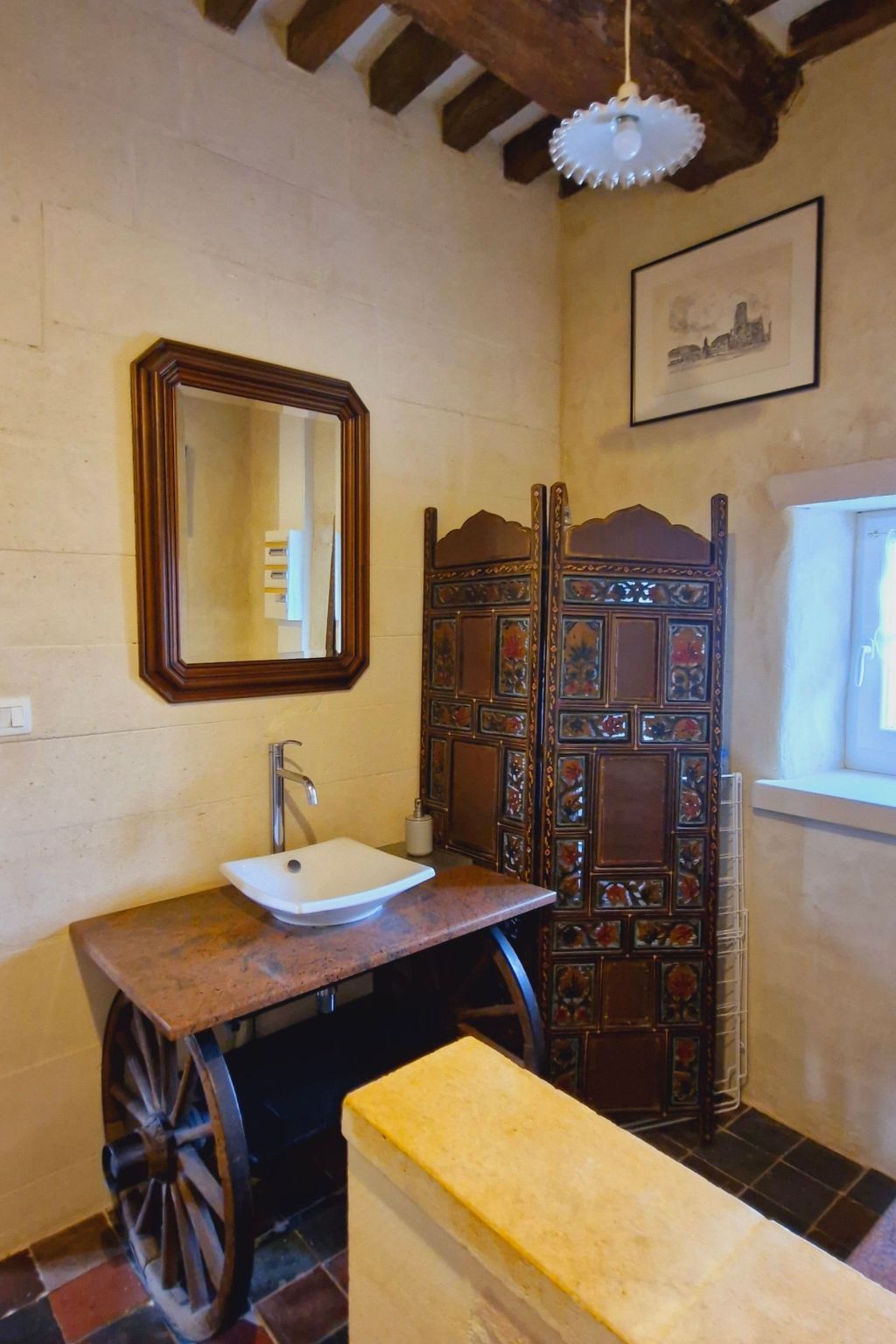 Le domaine des roseraies, gîte les roseraies-Binnen