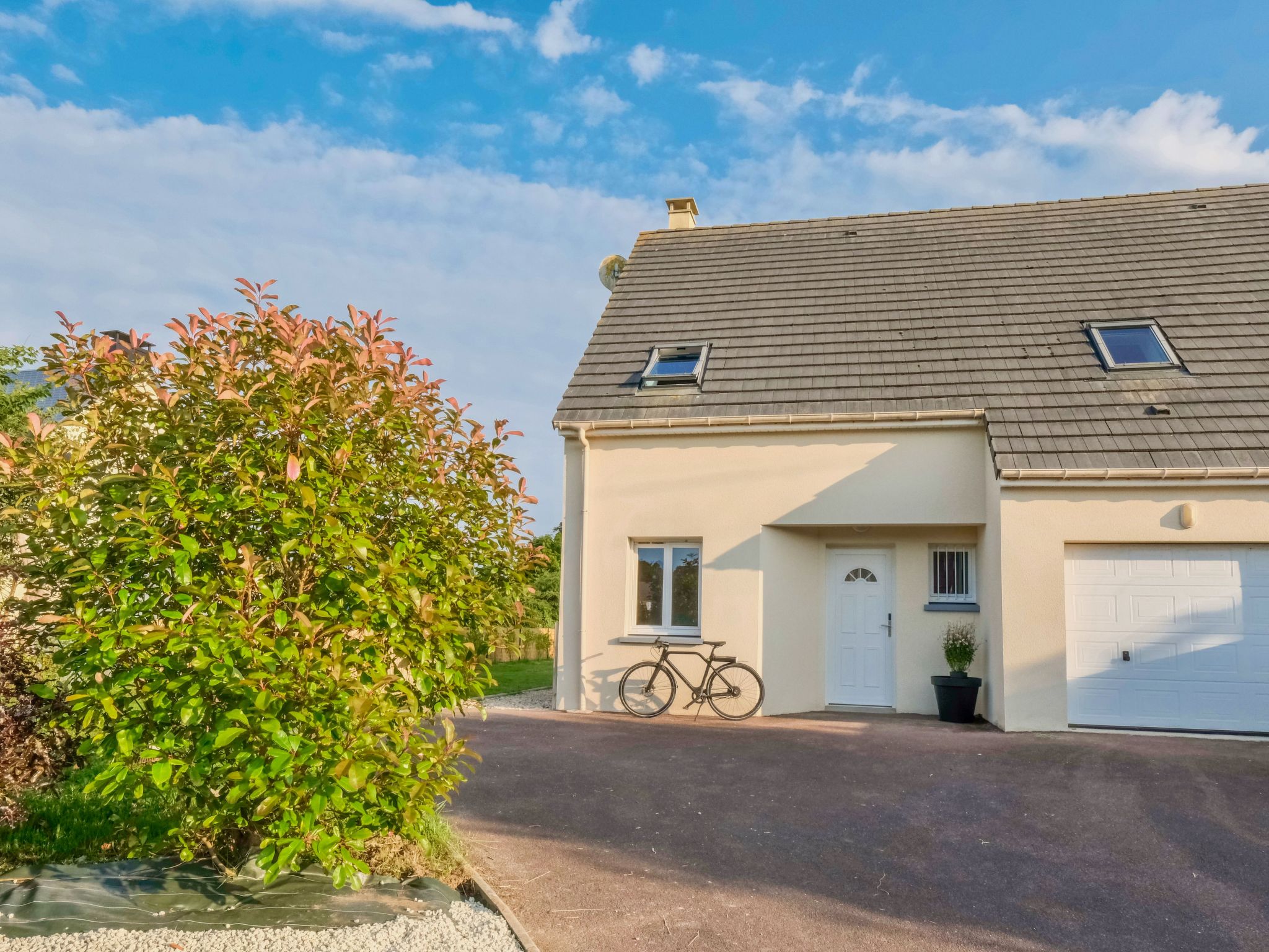 Vakantiehuis met omheinde tuin in Barneville Carteret (Frankrijk) 1 hond is welkom