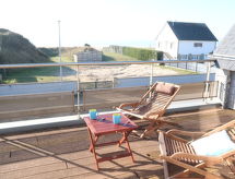 La Plage: Vrijstaande vakantiewoning direct aan zee in Normandië - thumbnail 2