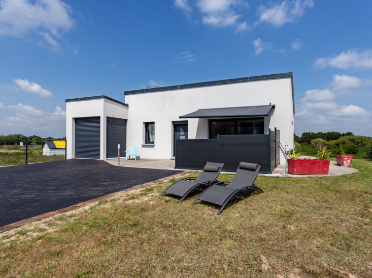Op 800 m van zee: Vrijstaand vakantiehuis in Saint Germain-sur-Ay in Saint Germain-sur-Ay