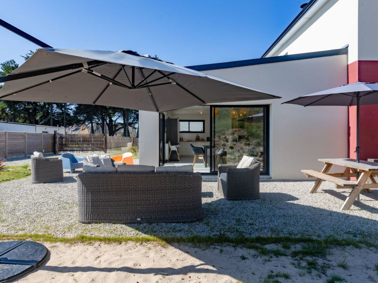 Op 400 m van zee: Vrijstaand vakantiehuis La Dune in Saint Germain-sur-Ay in Saint Germain-sur-Ay