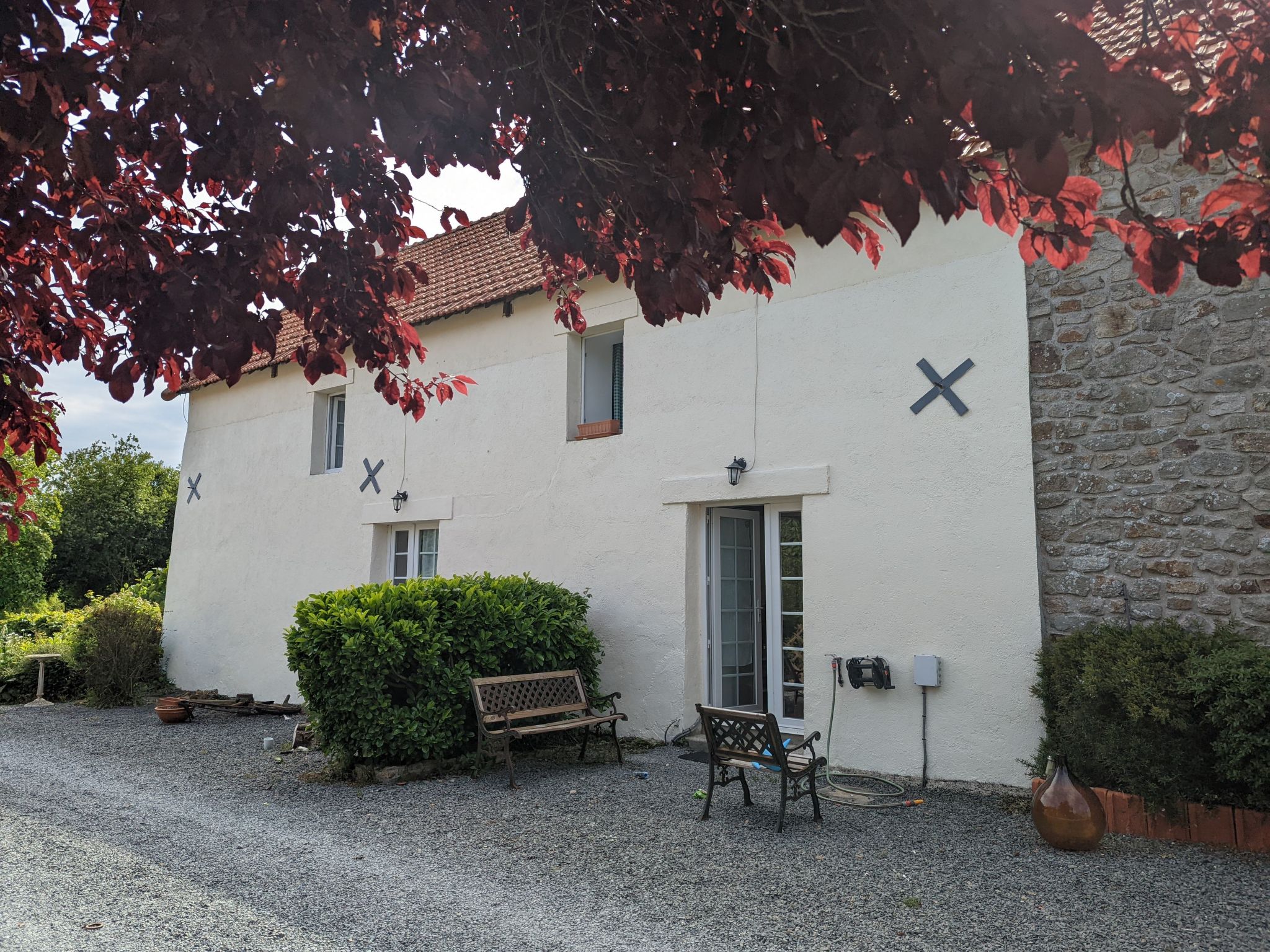 Vakantiehuis met omheinde tuin in Bretteville sur Ay (Frankrijk) 1 hond is welkom